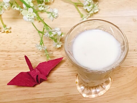 甘酒〜水で薄めずそのまま飲める甘酒